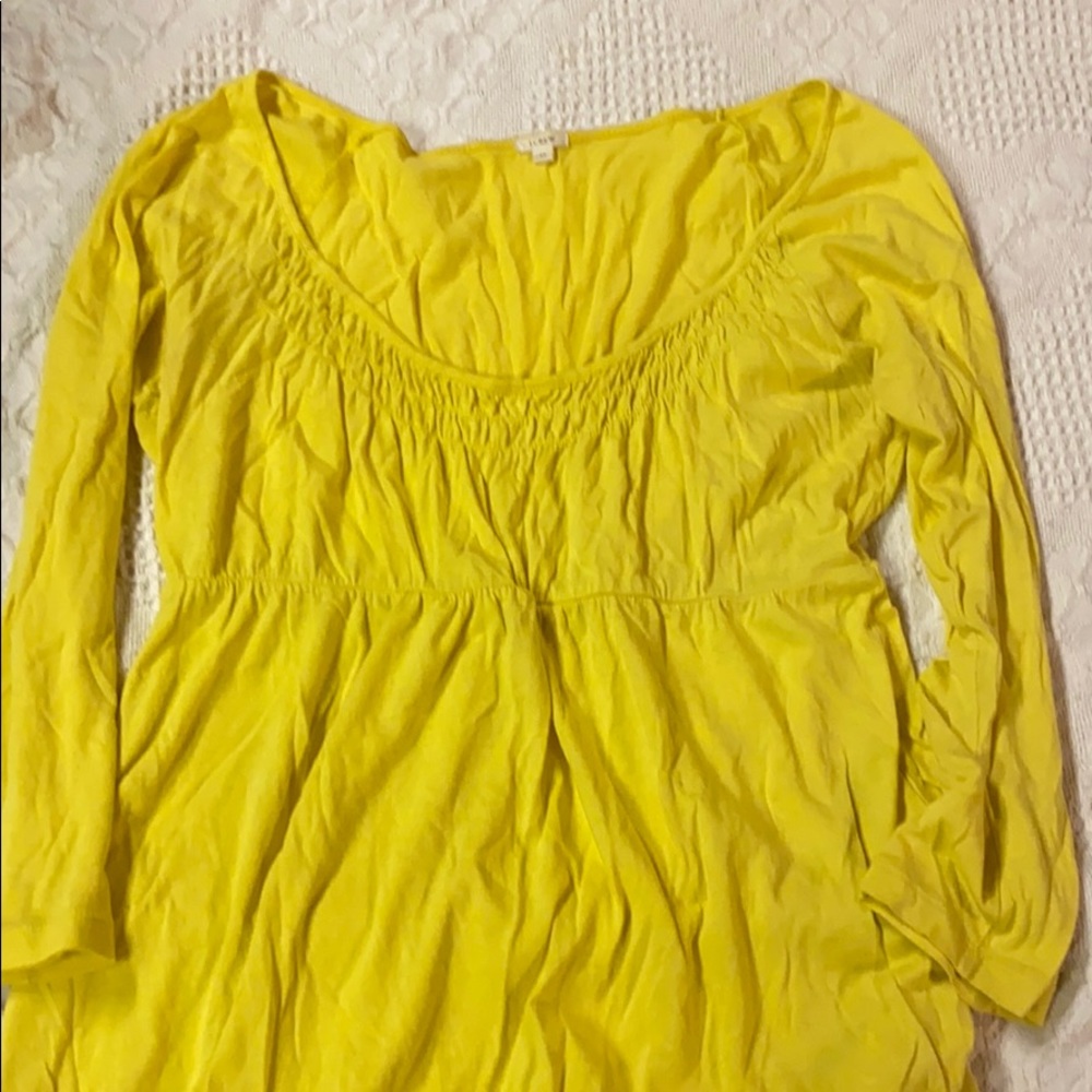 J.Crew scoop neck empire waist top